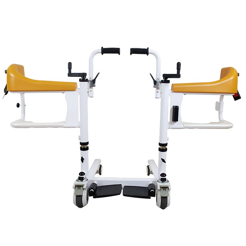 Manual Patient Lift Transfer Chair for Home Eldly care products, Portable Transfer Nursing Chair Lifter