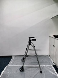 Lightweight Foldable Space Saver Rolling Walker for Adults, Seniors, and Elderly,