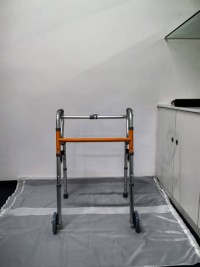 3-in-1 Stand-Assist Folding Walker Heavy Duty Walking Mobility Aid