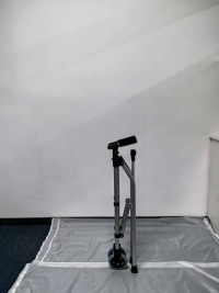 Lightweight Foldable Space Saver Rolling Walker for Adults, Seniors, and Elderly,