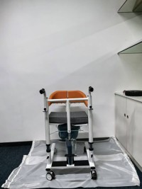 Hydraulic Patient Lift Transfer Chair for Home Eldly care products, Portable Transfer Nursing Chair Lifter