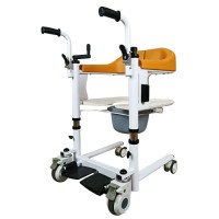 Manual Patient Lift Transfer Chair for Home Eldly care products, Portable Transfer Nursing Chair Lifter